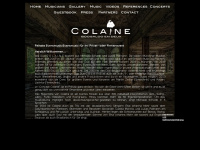 colaine.com Webseite Vorschau