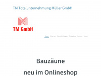 tm-gmbh.net Webseite Vorschau
