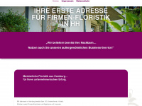 firmen-floristik.de Webseite Vorschau