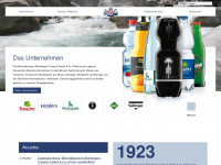 mineralbrunnen-kgaa.de Webseite Vorschau