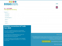 biogas-convention.com Webseite Vorschau