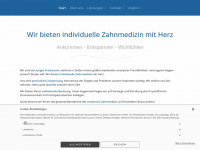 berliner-zahnaerztin.de Webseite Vorschau