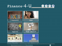 finance-4-u.de Webseite Vorschau