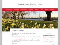 best-of-mainz.com Webseite Vorschau