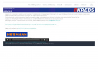 krebs-tore.ch Webseite Vorschau