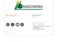 langowski-kommunaltechnik.de Webseite Vorschau