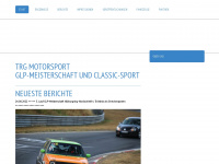 trg-motorsport.de Webseite Vorschau