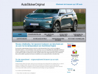 autostickeroriginal.nl Webseite Vorschau