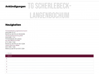 tg-scherlebeck-langenbochum.info Webseite Vorschau