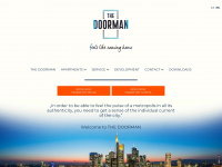 thedoorman.de Webseite Vorschau