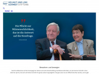 helmut-und-loki-schmidt-stiftung.de Webseite Vorschau