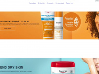 eucerin.ca Webseite Vorschau