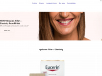 eucerin.pt Webseite Vorschau