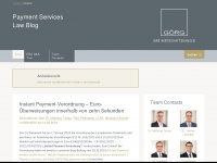 payment-law.eu Webseite Vorschau