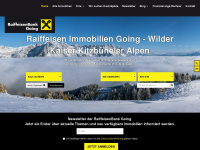 immo-raiffeisen-going.at Webseite Vorschau
