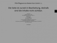psn-pflegeservice-niederrhein.de Webseite Vorschau