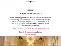 viennaballhaus.com Webseite Vorschau