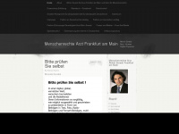 menschenrechtearzt.wordpress.com Webseite Vorschau