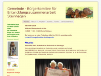 bürgerkomitee-steinhagen.de Webseite Vorschau