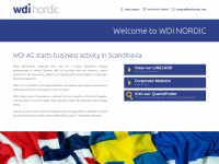 wdi-nordic.com Webseite Vorschau