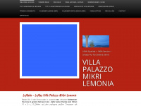 lefkada-villa-palazzo.com Webseite Vorschau