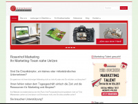 rosenhof-marketing.de Webseite Vorschau