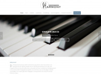 musikschule-harmony.at Webseite Vorschau