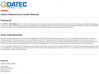 datec-net.info Webseite Vorschau