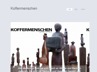 koffermenschen.net Webseite Vorschau