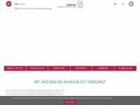 adamo-pflege.de Webseite Vorschau