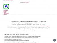 a-energie.de Webseite Vorschau