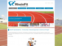 rhein-fit.de Webseite Vorschau