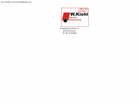 kfz-kiehl.de Webseite Vorschau