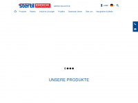 stertil-verladetechnik.de Webseite Vorschau