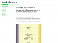 musik-schule.info Webseite Vorschau