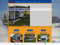 camping-weise.de Webseite Vorschau