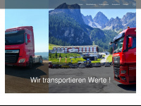 schwarz-transporte.at Webseite Vorschau