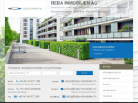 reba-immobilien.ch Webseite Vorschau