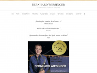 bernhardwiesinger.com Webseite Vorschau