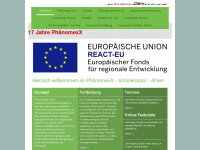 phaenomexx.info Webseite Vorschau