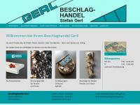 beschlaghandel-gerl.de Webseite Vorschau