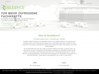 resilidence.com Webseite Vorschau