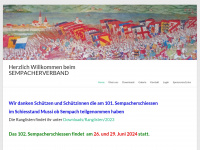 sempacherverband.ch Webseite Vorschau