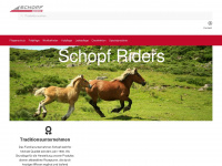schopf-riders.de Webseite Vorschau