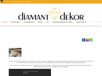 diamantdekor.de Webseite Vorschau