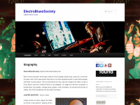 electrobluessociety.com Webseite Vorschau