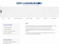 zert-luxemburg.com Webseite Vorschau