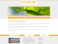 druckwerker.com Webseite Vorschau