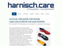 harnisch-orthopaedie.de Webseite Vorschau
