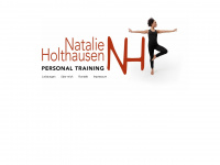 natalieholthausen.de Webseite Vorschau